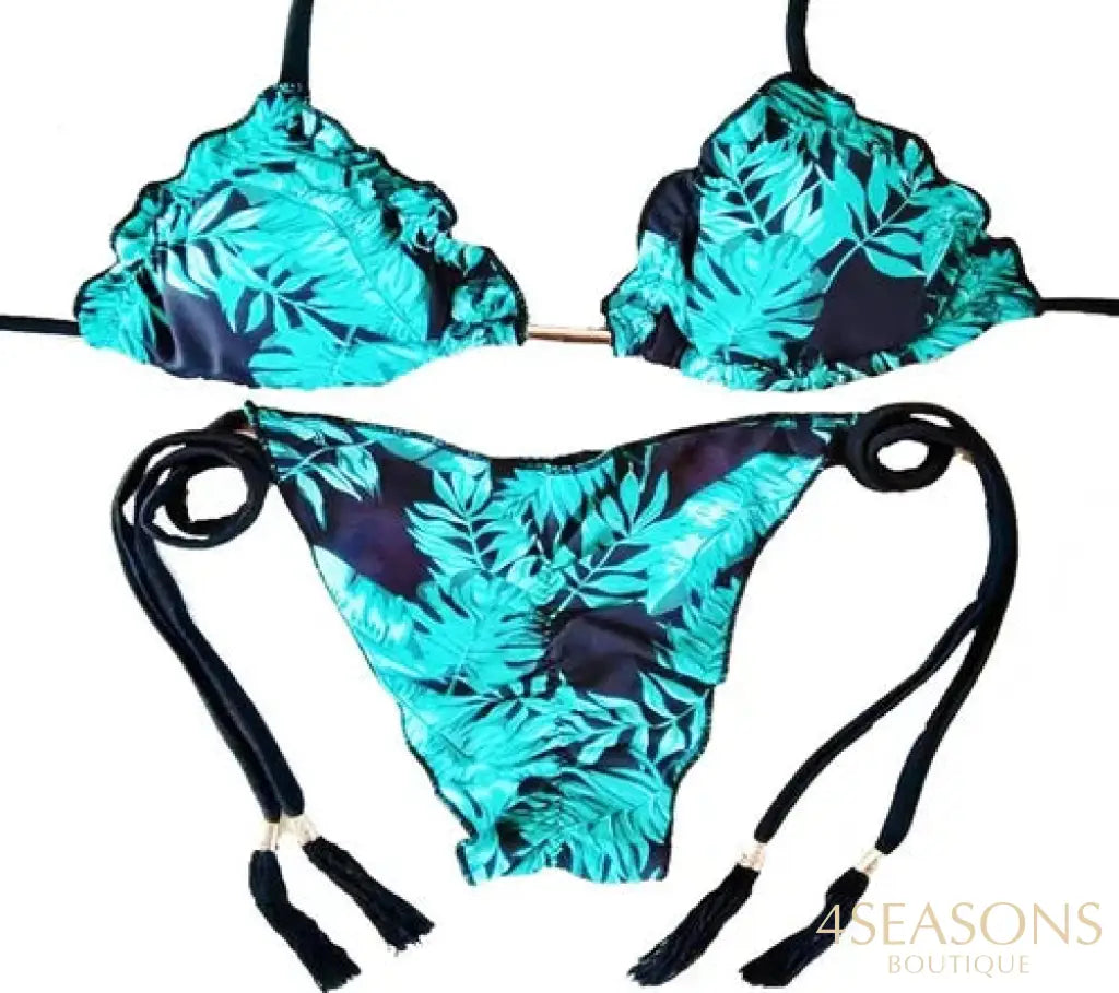 Biquíni Lucília Verde Água / P