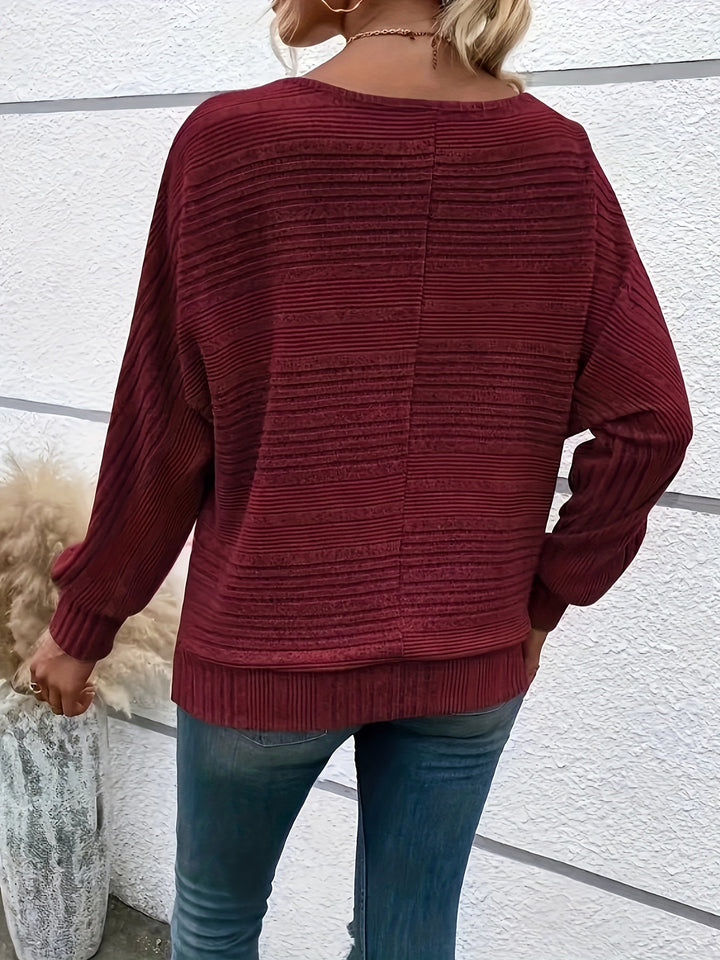 Sabine™ - Cosy Batwing Sleeve Jumper