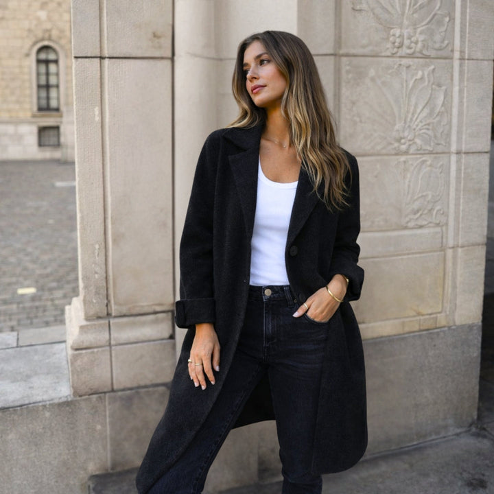 Talinne - Single-Breasted Coat