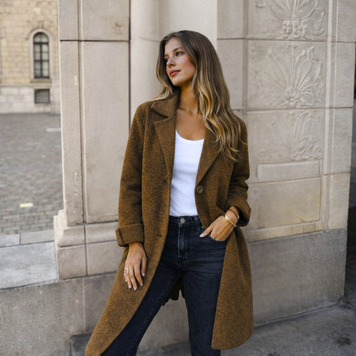 Talinne - Single-Breasted Coat