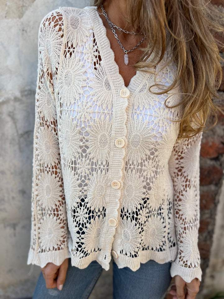 Nadia™ - Comfortable Lace Cardigan
