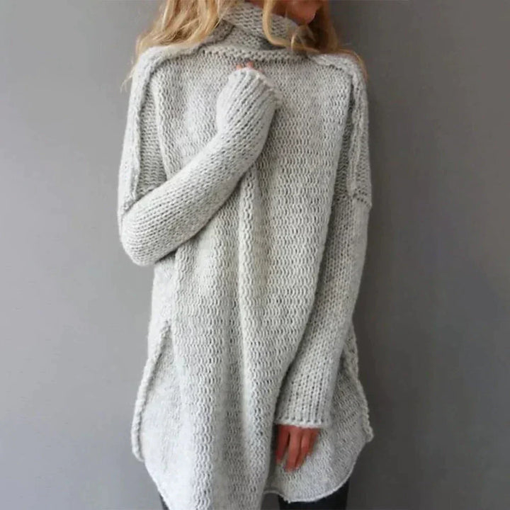 Emma - Grey Sweater for Women in Plus Sizes