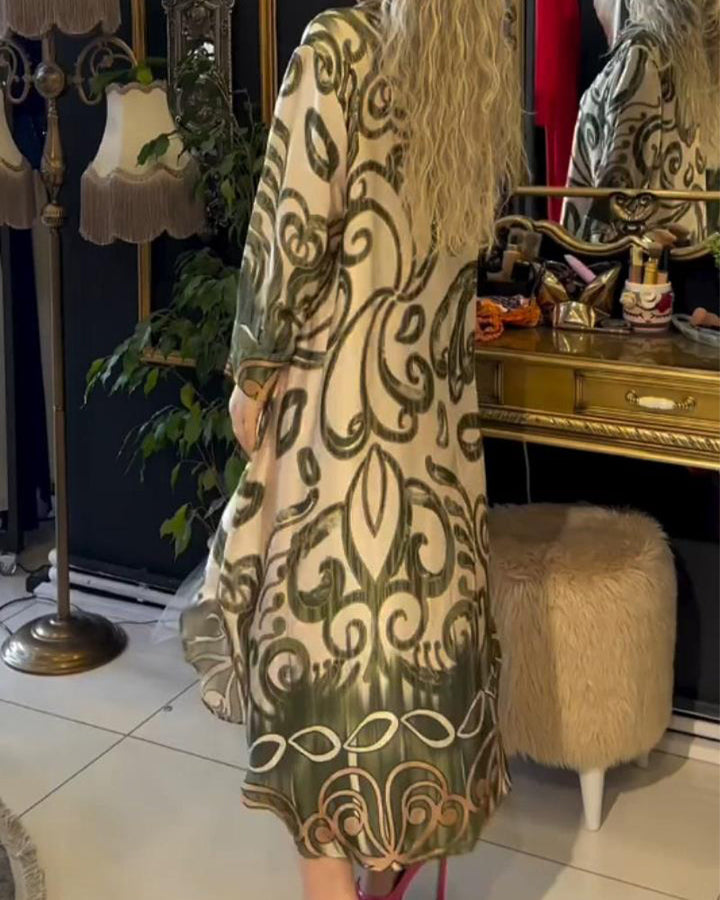 Eliane | Elegant Printed Dress