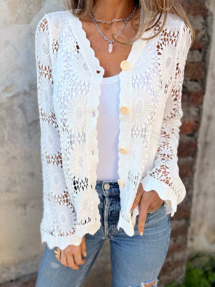 Nadia™ - Comfortable Lace Cardigan