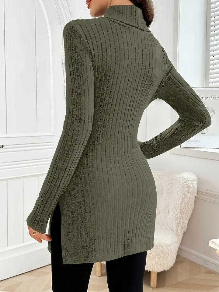 Sarah - Elegant Long-Sleeved Jumper with Slim Fit for Autumn