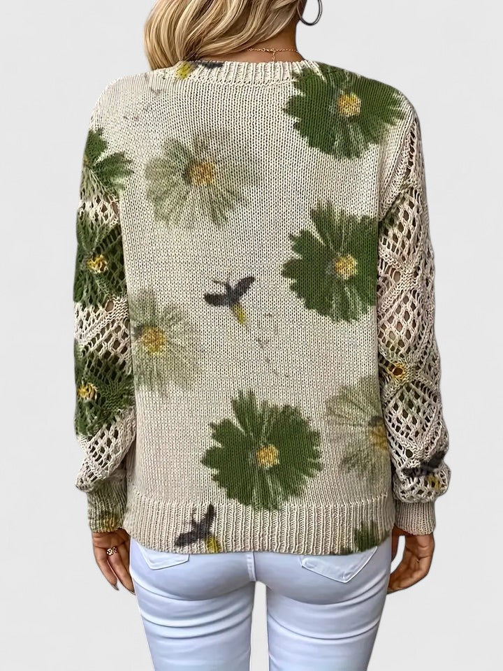 Deborah™ - Casual Floral Jumper