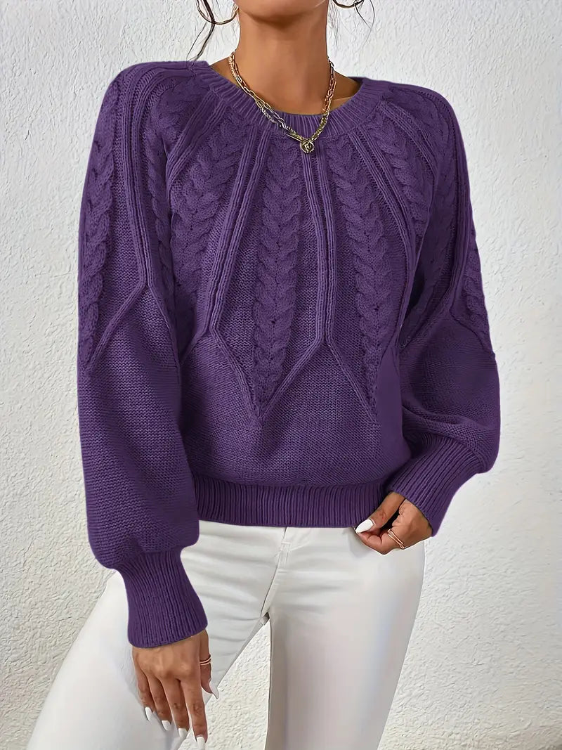 Jane™ - Eleganter Pullover mit langen Ärmeln 