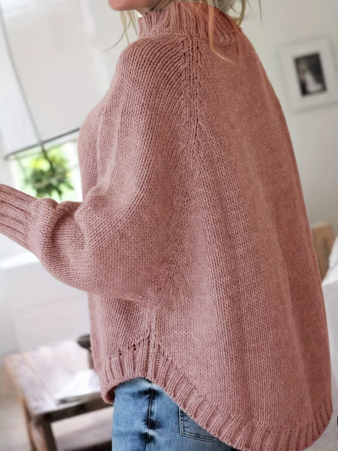 Heidi™ – Bequemer Vintage-Zopfstrickpullover