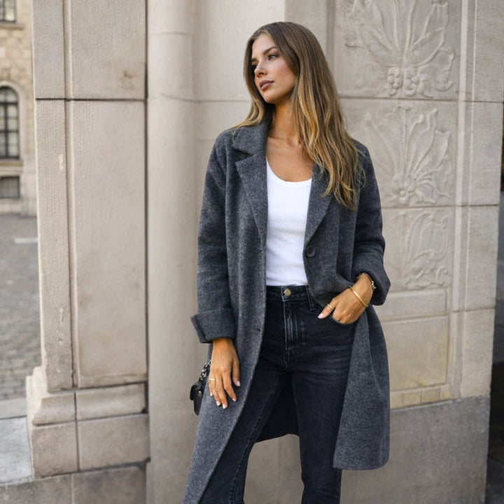 Talinne - Single-Breasted Coat