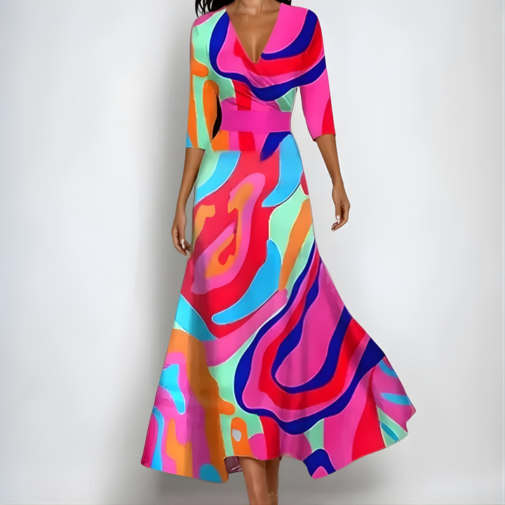 Éilis | Luxury Floral Dress