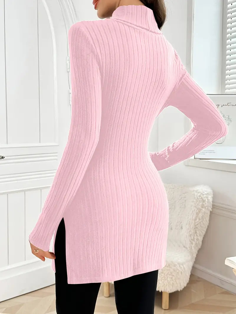 Sarah - Elegant Long-Sleeved Jumper with Slim Fit for Autumn