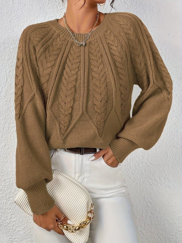 Jane™ - Eleganter Pullover mit langen Ärmeln 