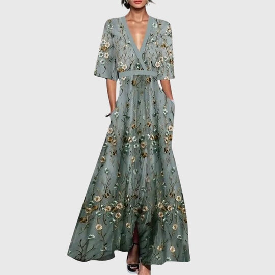 Maya™ | Classic Floral Dress
