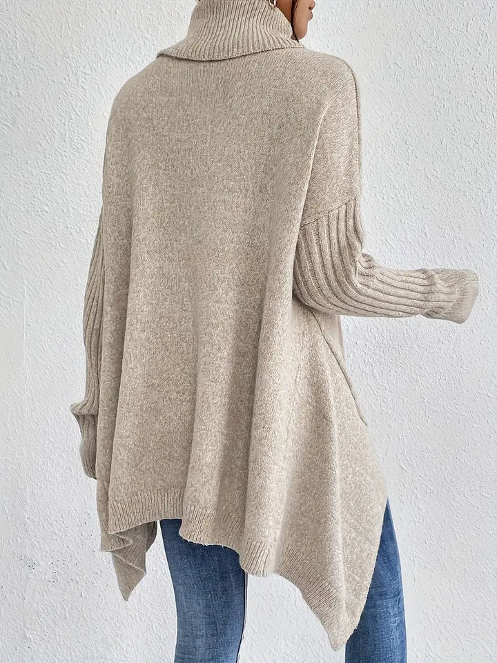 Bridgette™ - Comfortable Long Roll Neck Jumper