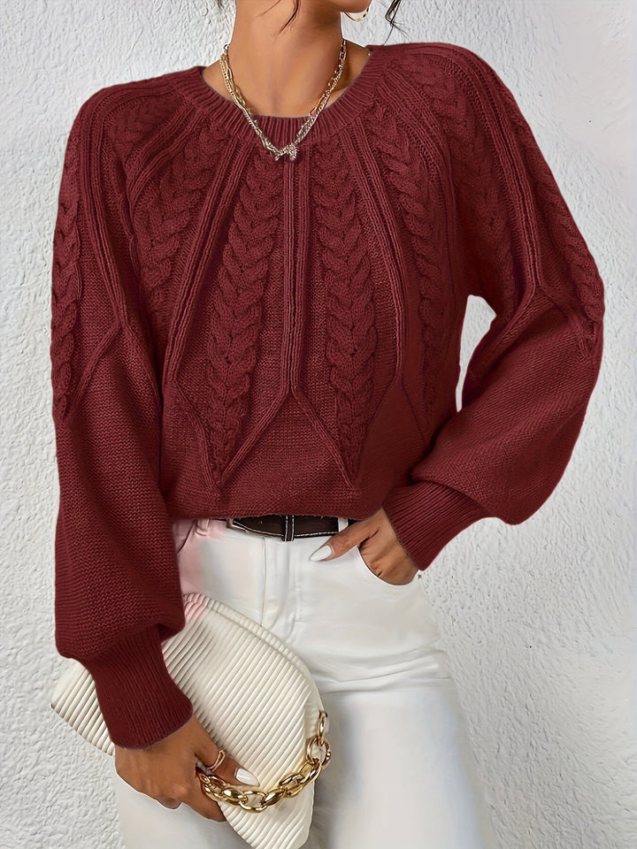 Jane™ - Eleganter Pullover mit langen Ärmeln 
