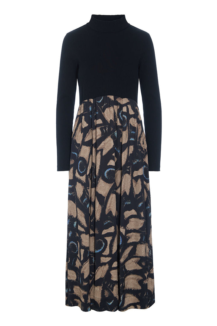 Rosaleen | Kuhaki High-Neck Dress