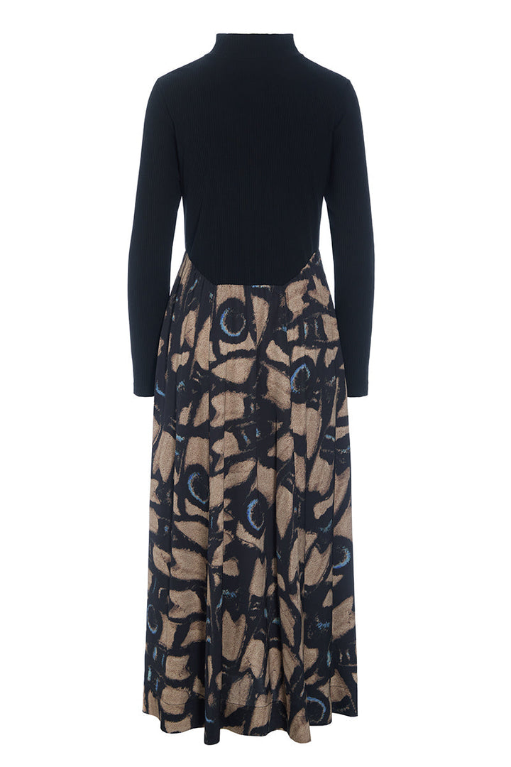 Rosaleen | Kuhaki High-Neck Dress