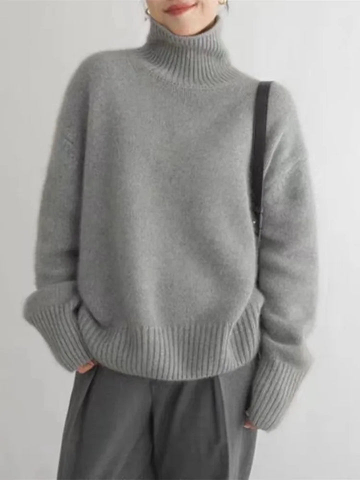 Isabella™ - Elegant Roll Neck Jumper