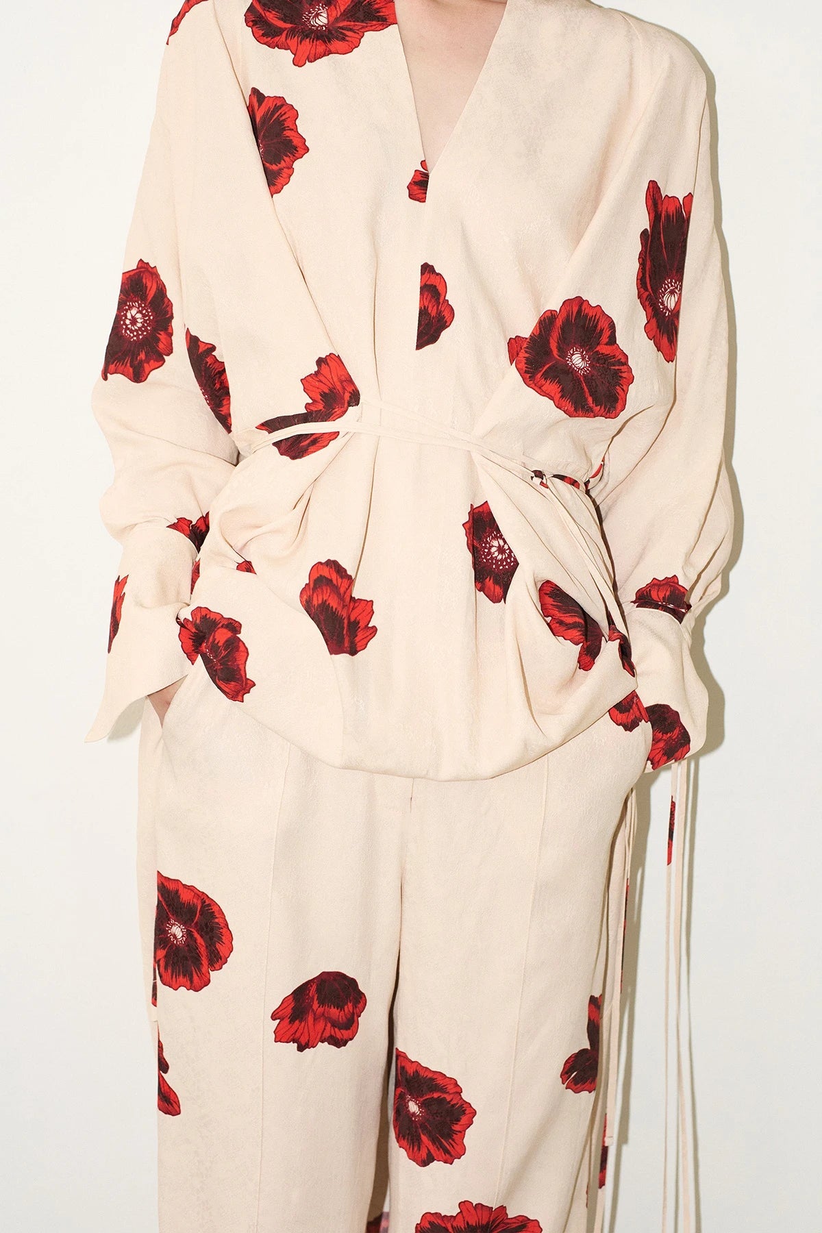 Flora Kimono Wrap Dress