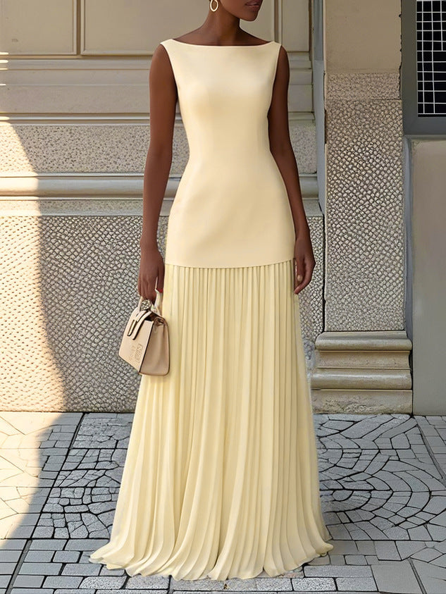Serena™ | Pleated Maxi Dress