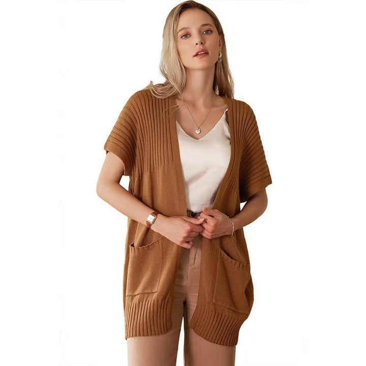 Cameron™ – Lightweight Knit Cardigan with Open Front