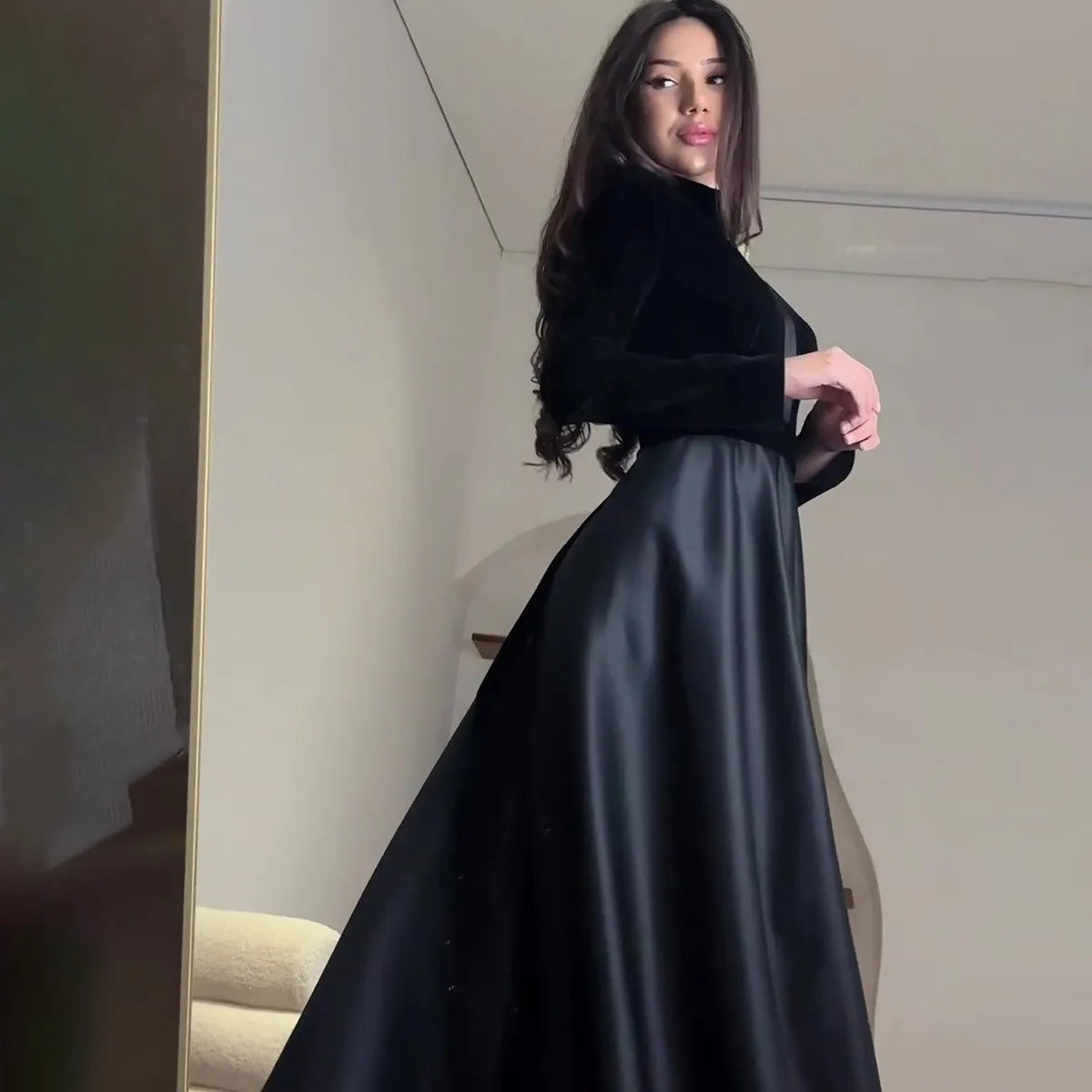 Florianne Long Sleeve Maxi Dress