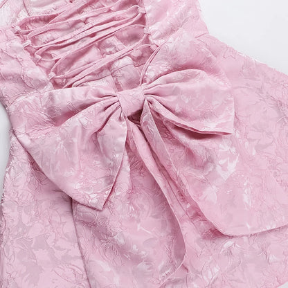 Salome Mini Dress - Blush