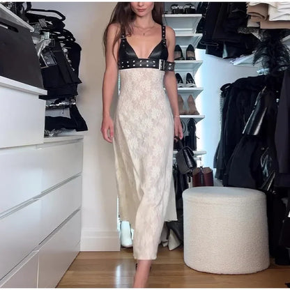 Floral Lace Midi Dress