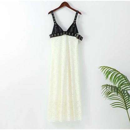 Floral Lace Midi Dress