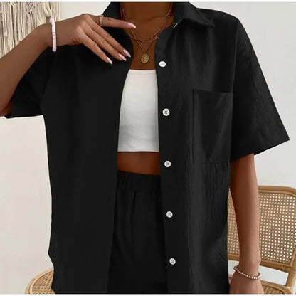 LUXE LOUNGE™ Cotton Loungewear Set