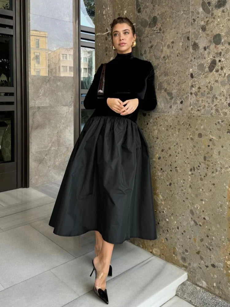 Florienne Long Sleeve Midi Dress