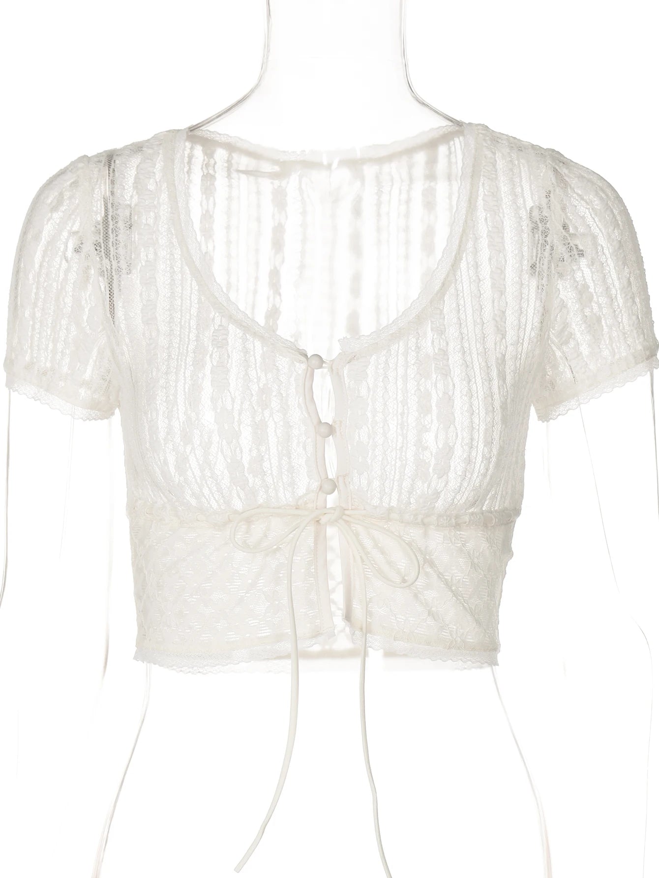 Enchanting Lace Seduction Skirt Set