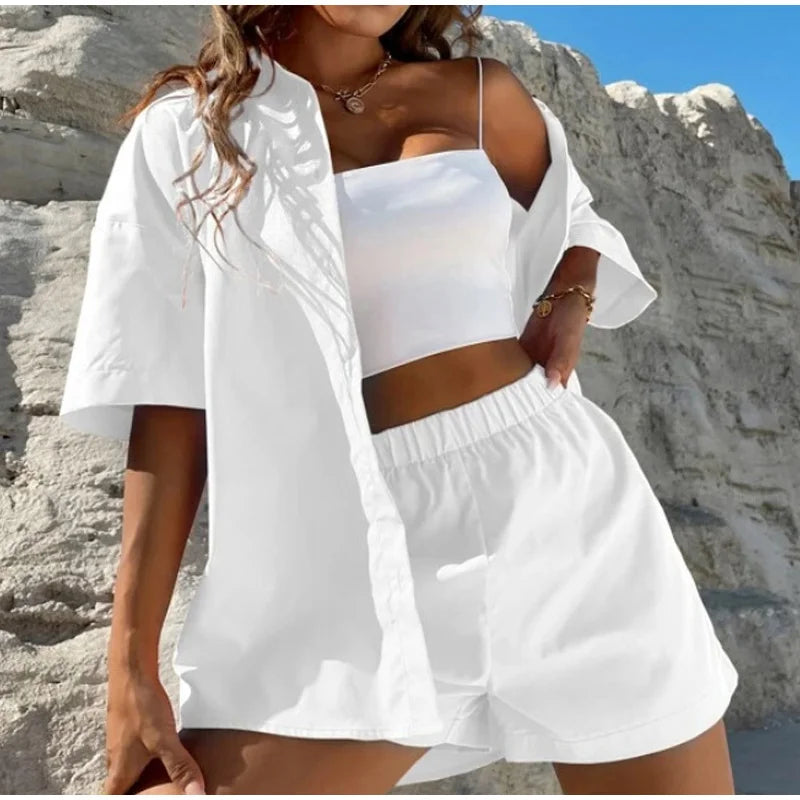 LUXE LOUNGE™ Cotton Loungewear Set