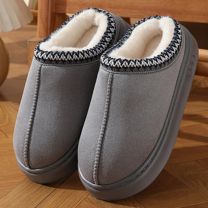 Filand pluizige platformslippers