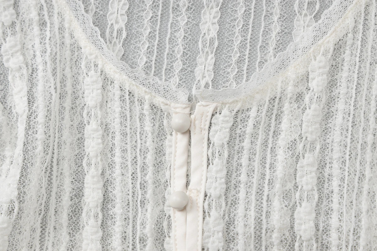 Enchanting Lace Seduction Skirt Set