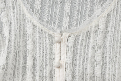 Enchanting Lace Seduction Skirt Set