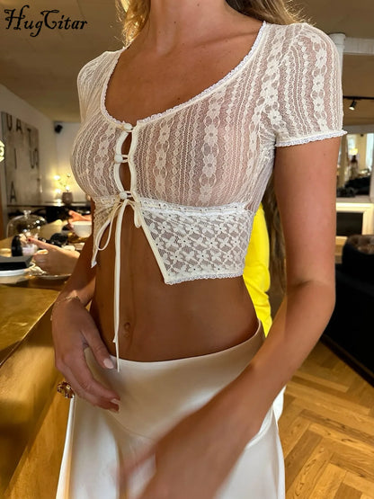 Enchanting Lace Seduction Skirt Set