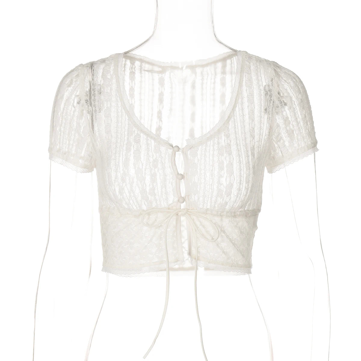 Enchanting Lace Seduction Skirt Set