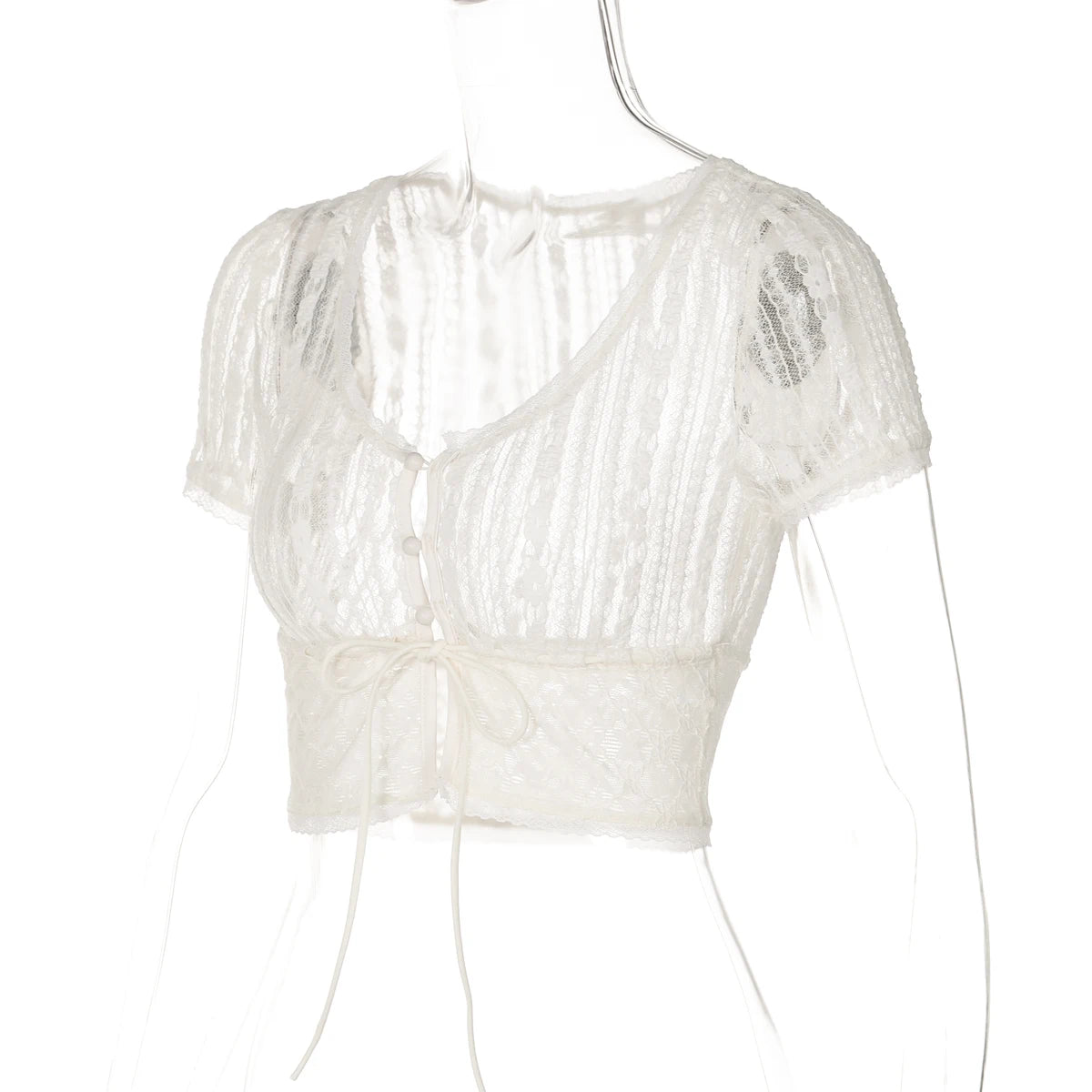 Enchanting Lace Seduction Skirt Set