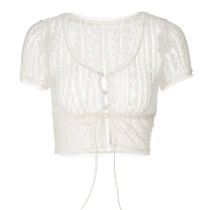 Enchanting Lace Seduction Skirt Set