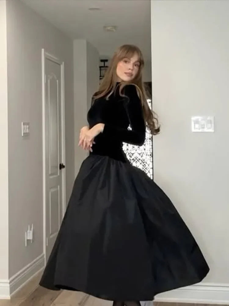 Florienne Long Sleeve Midi Dress