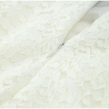 Floral Lace Midi Dress