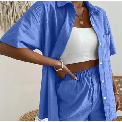 LUXE LOUNGE™ Cotton Loungewear Set