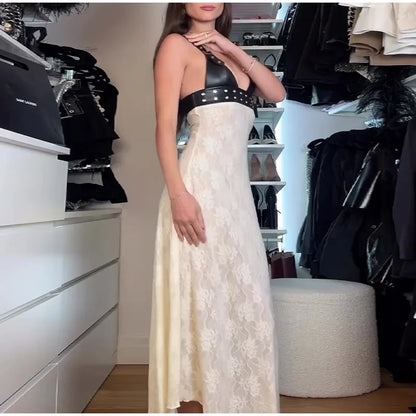 Floral Lace Midi Dress