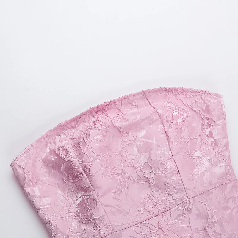 Salome Mini Dress - Blush