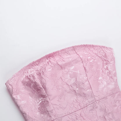 Salome Mini Dress - Blush