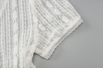 Enchanting Lace Seduction Skirt Set