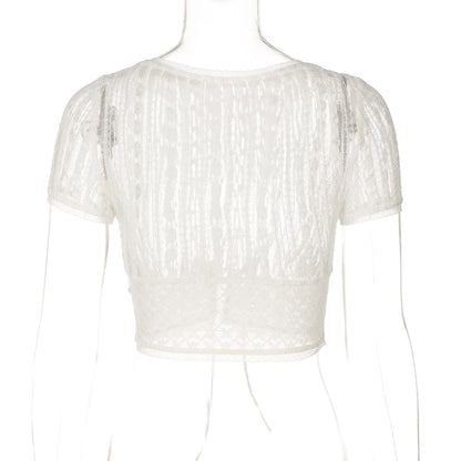 Enchanting Lace Seduction Skirt Set