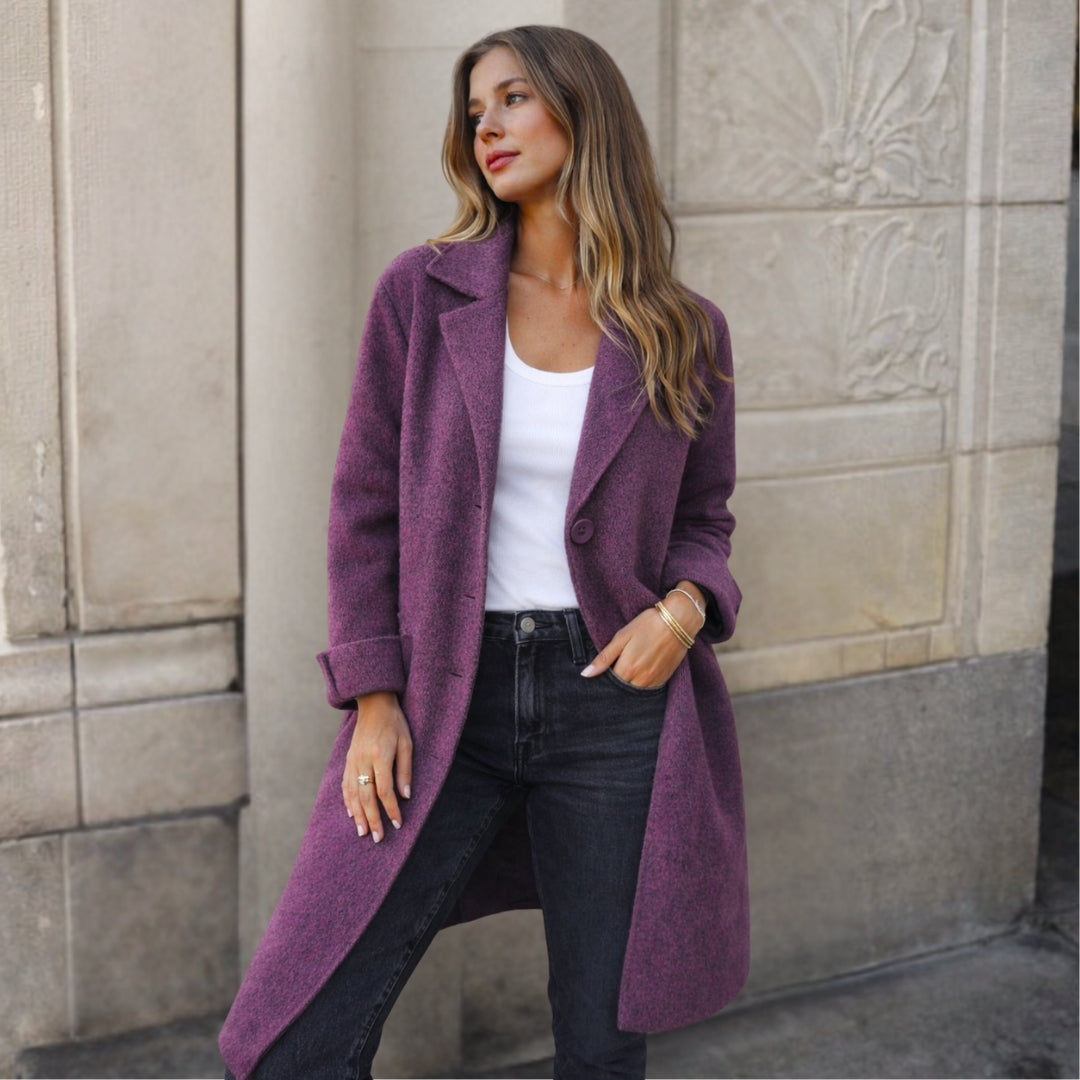 Talinne - Single-Breasted Coat