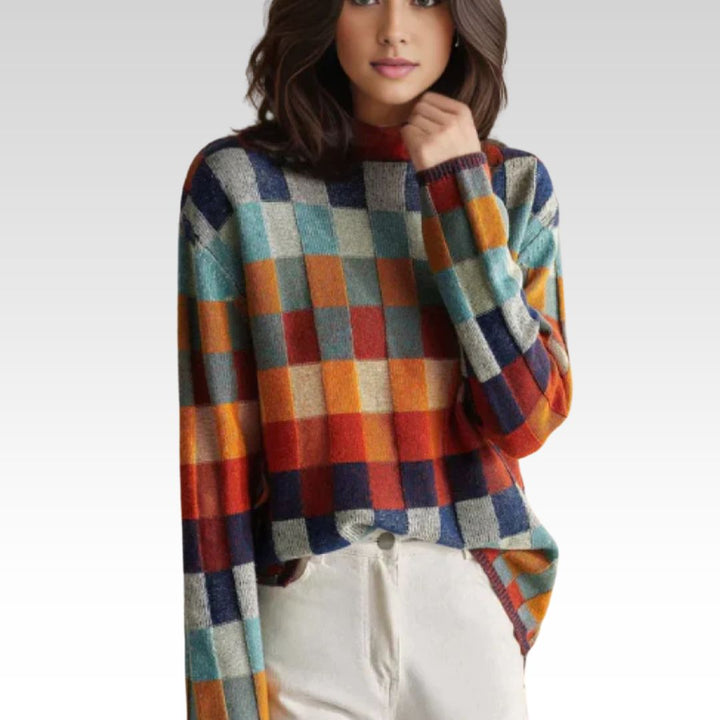 Karina™ - Eleganter Rollkragenpullover 